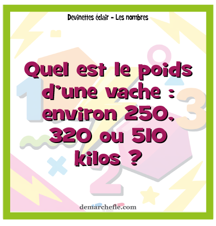 Devinettes éclair - Les nombres (version améliorée) – Image 2