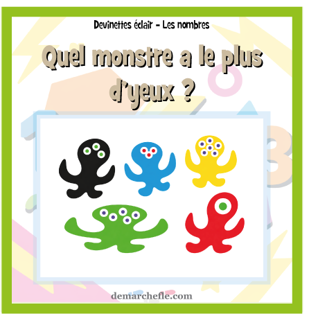 Devinettes éclair - Les nombres (version améliorée) – Image 3