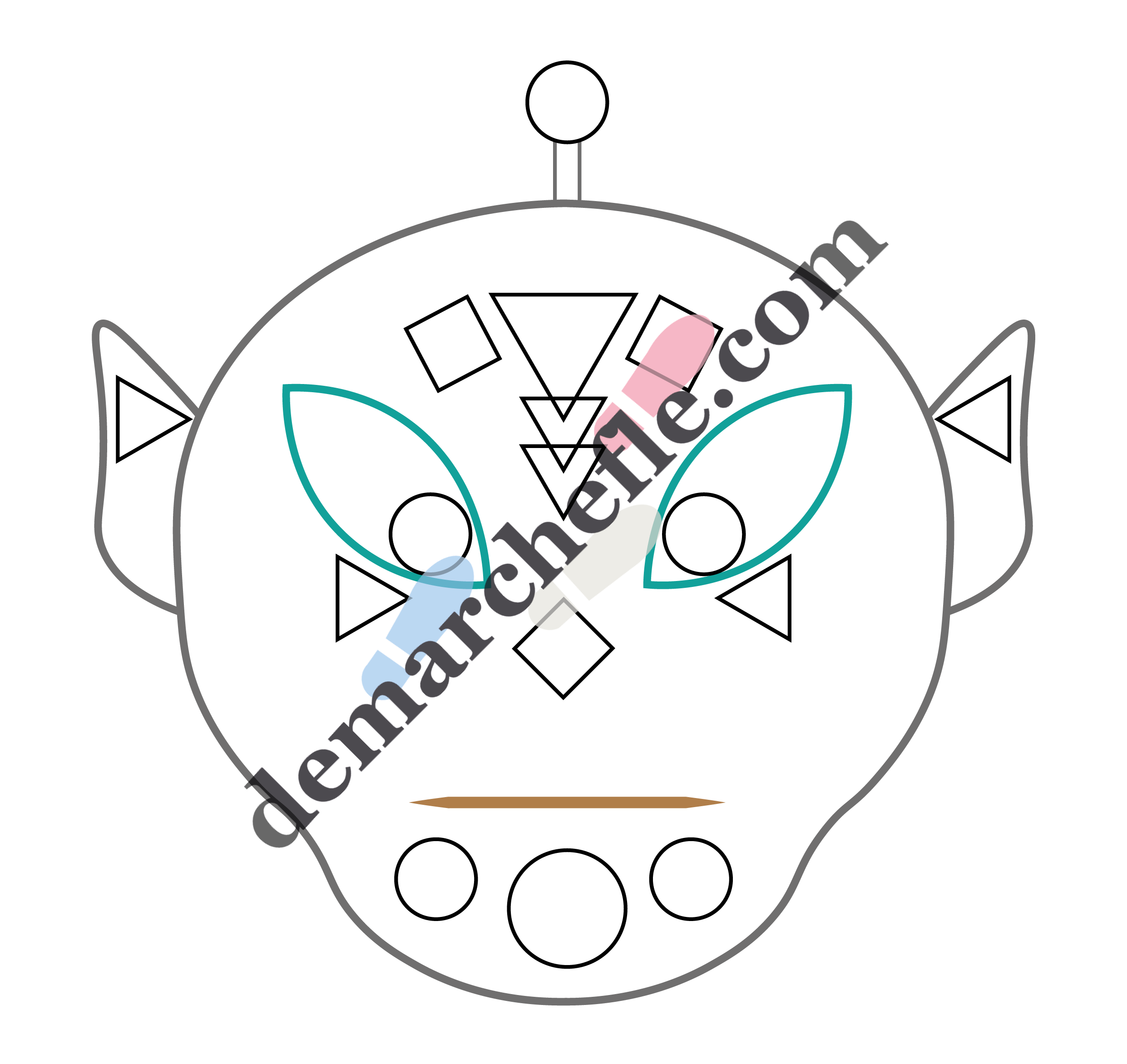 Dessins pour gommettes - Monstres 2 – Image 2