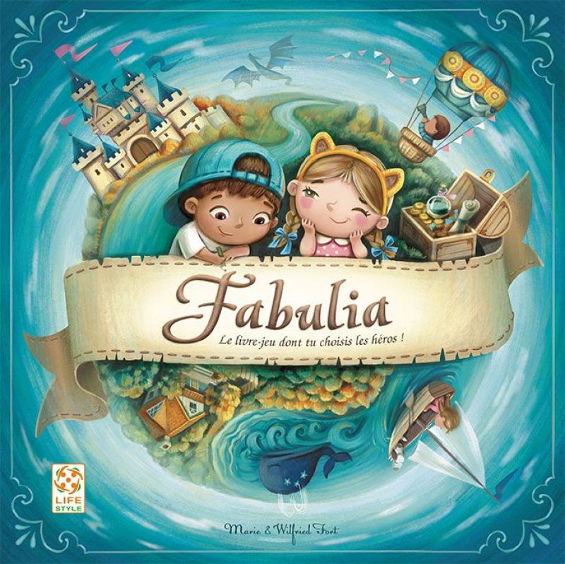 Jeu de société enfant et français : Fabulia